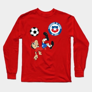 Condorito with Chile Color T-Shirt Long Sleeve T-Shirt